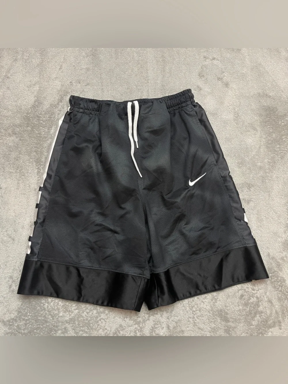Nike Elite Dri-FIT Youth XL Black Basketball Shorts Athletic Black Camo